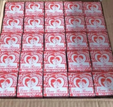 Love Roses Glass Tubes 48 Boxes Of 36 Glass Tubes (1728 Glass Tubes) picture
