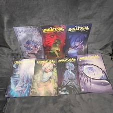 UNNATURAL 7 Comic Issues 6-12 2019 Mirka Adolfo Variant Covers Comics picture