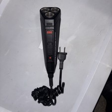 Vintage Norelco HP1602 Rotatract Razor Shaver Electric Black Men's Tripleheader picture