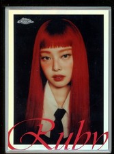 2026 Topps Chrome Jennie Ruby Red Close Up SP picture