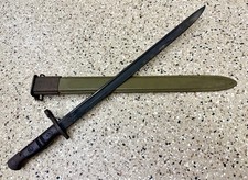 Vintage WWI US Model M1917 Sword Bayonet w Vietnam Era Sheath World War Military picture
