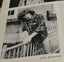 John Fitzgerald Kennedy Jr 1979 Senior High School Yearbook JFK picture