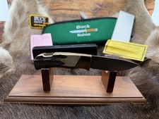 Benchmark Wildlife Forever Knife With Stag Handle Stainless Blade Mint In Box picture
