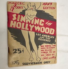 RARE 1943 Sinning in Hollywood Marcel Rodd WWII Servicemen Fritz Willis Pin-Up picture