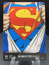 DC Hybrid Trading Card 2022 Chapter 1 Common The Man Of Steel #1 Card #A17 picture