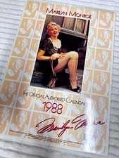 1988 Danilo Promotions Ltd - Marilyn Monroe 12x16 calendar - C&C Graphics Design picture