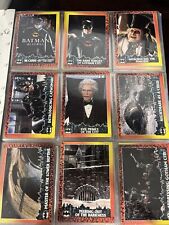 1992 Topps Batman Returns Complete Trading Card Set 88 Cards picture