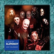 Slipknot 2027 Wall Calendar 12 Month Celebrity Photo Fan Collectible picture