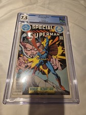Superman Special #1 CGC 7.5 1983 NEWSSTAND Edtion RARE picture