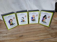 4 Hallmark Ornament 2011 Halloween The Peanuts Gang A Monstrous Disguise picture