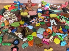 Lot Vintage Cracker Jack Gumball Toy Prize Charm Celluloid Plastic Premium 155+ picture