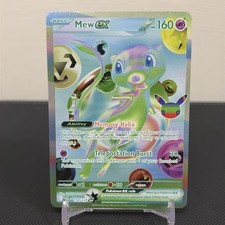 Pokémon TCG Mew ex 158/128 Me: 30th Celebration Holo picture