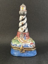 Limoges Lighthouse Trinket Box picture
