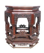An Big Antique Wooden Table Set picture