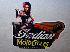 VINTAGE INDIAN MOTORCYCLE SALES & SERVICE +WOMAN 👩  12