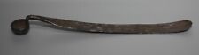 Real Rare Tibet Tibetan 18th Century Old Buddhist Ritual Special Iron Spoon picture