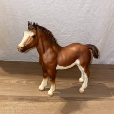 Vintage Breyer Model Dempsey Chestnut Clydesdale Mare picture