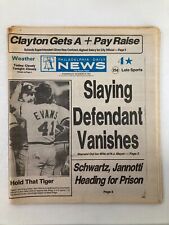 Philadelphia Daily News Tabloid October 10 1984 Jack Morris & Darrell Evans picture