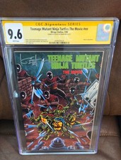 Teenage Mutant Ninja Turtles The Movie (1990) #NN CGC 9.6 Signed Kevin Eastman picture