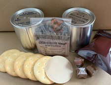 Early/Mid WAR WWII C Ration FULLY EDIBLE COCOA B UNIT AND M UNIT REPRRODUCTION picture