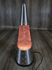 Lava Lite Glitter Lamp Starlight Base Wizard Star Moon Celestial Witch Hat- READ picture