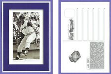 Venezuelan Baseball  postal card LUIS TIANT -purple serie RARE  picture