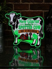 New Glarus Spotted Cow Cow Shaped 3D Printed Light Box Sign 9