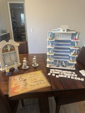 Pillsbury Doughboy Vintage Lot - Clock, Figurines, Perpetual Calendar, Candle  picture