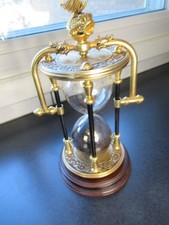 Franklin Mint Maritime Historical Society Zodiac Hourglass 1990's 9.5