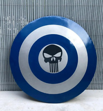 Unique Round Skull Shield for Cosplay and Halloween - A Metal Costume Prop picture