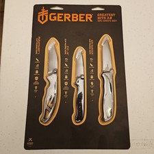 Gerber 3-Piece Folding Knife Set Gerber Gear Greatest Hits 3.0 picture