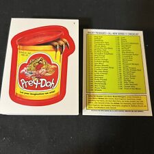 2013 WACKY PACKAGES SERIES 11 COMPLETE RED BORDER SET 55 STICKER CARDS picture