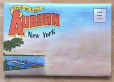 VINTAGE AUBURN N Y MULTI PACK POSTCARD(S) 19 PICS UNPOSTED FANTASTIC picture