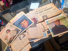 Vintage Newspaper & Magazine Lot w/ Parade Inserts - 1951 & 1962 Issues picture
