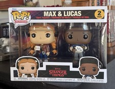 VAULTED Funko Pop: MAX & LUCAS 2 Pack Stranger Things Season 4 (2026 Restock) picture
