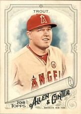 2018 Topps Allen and Ginter Baseball Card Pick 1-250 picture