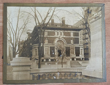 RARE 1900s NYC MANHATTAN RICE MANSION BUILDING AERIAL VIEW ORIGINAL Photo 379 picture
