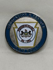 Pennsylvania “LET’S ROLL” Challenge Dedication and Service Coin NEW picture
