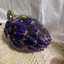 Vintage Mancioli Italy Porcelain Artichoke Dish picture
