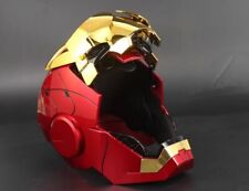 US In Stock Autoking Iron Men 1/1 Gold MK5 Helmets Wearable Props Ornament Gifts picture
