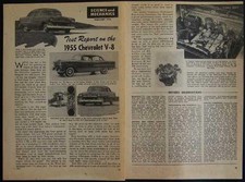 1955 Chevrolet V8 Chevy Bel Air Vintage Road Test picture
