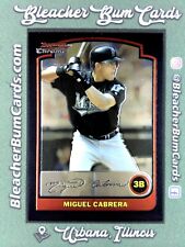 2003 Bowman Chrome Miguel Cabrera Florida Marlins Rookie Card BDP-3 picture