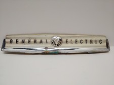 Vintage 1950's General Electric GE Refrigerator Emblem Nameplate Kitchen nice picture