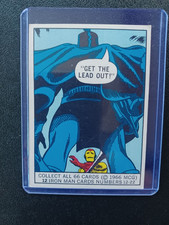 1966 donruss marvel set-Card # 12.Iron Man s rookie card picture