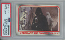 James Earl Jones Darth Vader 1980 Topps Star Wars ESB #50 Auto PSA Authentic picture