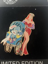 Disney Shopping Jessica & Roger Jumbo New Year  LE 500 Pin Rare NEW picture