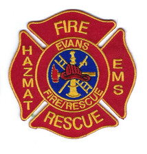 Evans (Weld County) CO Colorado Fire Rescue HazMat EMS Dept. patch - NEW picture