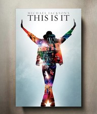 This Is It 8x12 Metal Movie Poster Sign picture