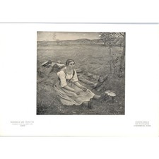 The Haymakers - Bastien-Lepage 1908 Victorian Art Print AB8-MA9 picture