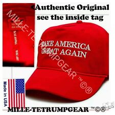 Donald Trump AUTHENTIC Make America Great Again rope hat OFFICIAL cap  picture
